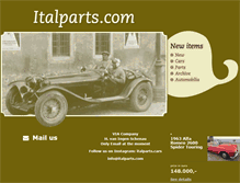 Tablet Screenshot of italparts.com